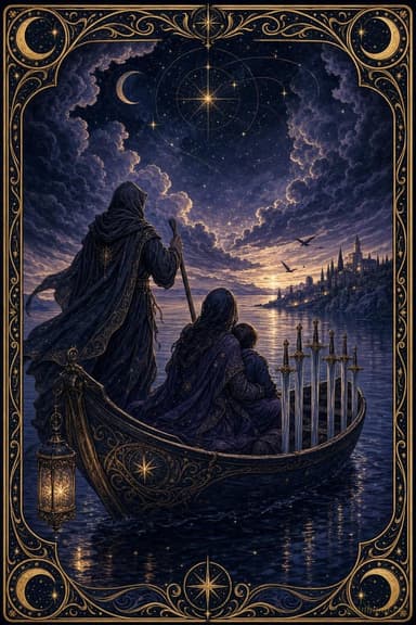 Карта «Шестёрка Мечей»
